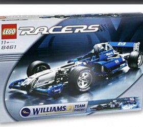 Lego 8461 Williams F1 Team Racer Technic Racers 100% Complete Set Formula 1 2002