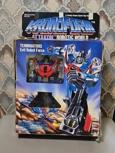 Vintage 1984 TAKARA KRONOFORM ATTAKON Transformers Robot w/ Box - Picture 1 of 12