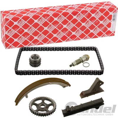 Febi Set Catena Trasmissione per Mercedes-Benz W124 S124 Classe G W463 W460 - Immagine 1 di 2