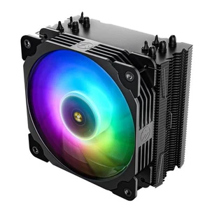 V5 Black CPU Cooler w/5 Heat Pipes 120mm ARGB & PWM Fan 150W TDP Air Cooler - Picture 1 of 10