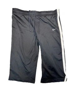 Pantalones cortos Nike negros con cordón Dri Fit pequeños (4-6) para hombre 16 pulgadas (32x16) - Imagen 1 de 14