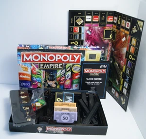 Monopoly Empire Gold Edition Board Game 2015 100% COMPLETE with Token Insert - Picture 1 of 18