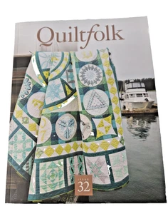 Quiltfolk Magazine Issue 32 Washington Quilting Folk Art Quilt Book 2024 - Bild 1 von 3