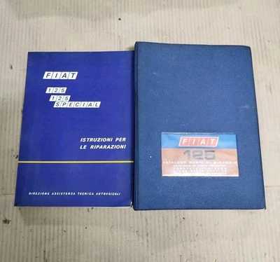 Manuale Originale Officina Assistenza Tecnica Riparazione Fiat 125 Special 1971 - Immagine 1 di 4