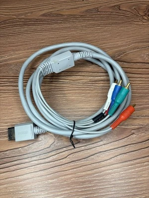 OEM Nintendo Wii U Gray AV Cable (RVL-011) - Tested & Working - Image 1 of 3