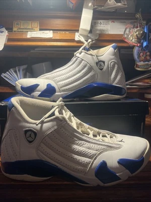 Nike Air Jordan 14 Hyper Royal 487471-104 para hombre 10,5 Foto 1 de 4