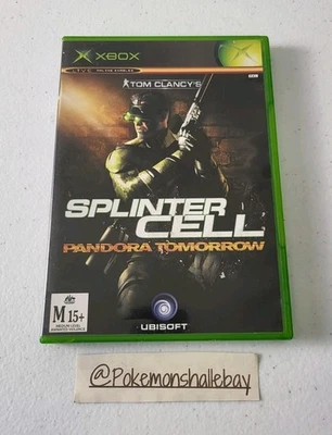 Splinter Cell Pandora Tomorrow - Microsoft Xbox Original Game *W/ Manual - PAL* - Image 1 of 3