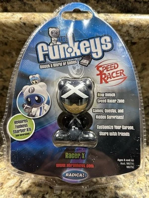 *NEW*  Radica UB Funkeys Speed Racer Racer X Figure - Image 1 of 2