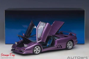 AutoArt Lamborghini Diablo SE30 1993 metallic lila - Bild 1 von 6