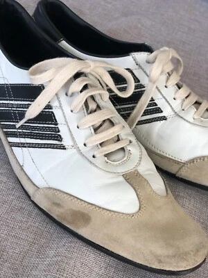 Neil Barrett Moderno Oficina Informal Negocios Vestido CBD Punta de Ala Zapatilla Entrenador 42 Foto 1 de 4