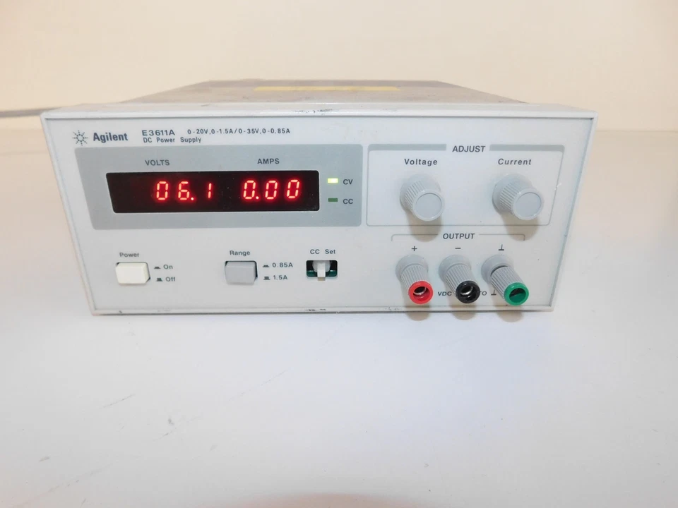 HEWLETT PACKARD HP AGILENT E3611A DC POWER SUPPLY (LVP12) - Image 1 of 4