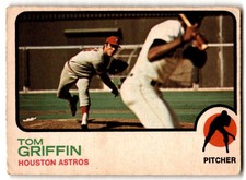 1973 O-Pee-Chee Tom Griffin #468 Houston Astros