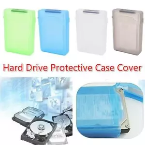 3.5" Practical Plastic SATA HDD IDE Hard drive Storage Case 1Box AU - Picture 1 of 13