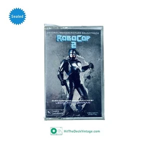 Robocop 2 Soundtrack Cassette Tape (1990) Leonard Rosenman US 1st SEALED - Picture 1 of 6