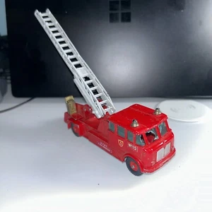 Matchbox Lesney King Size No. 15 Merryweather Fire Engine Red Made in UK - Picture 1 of 11