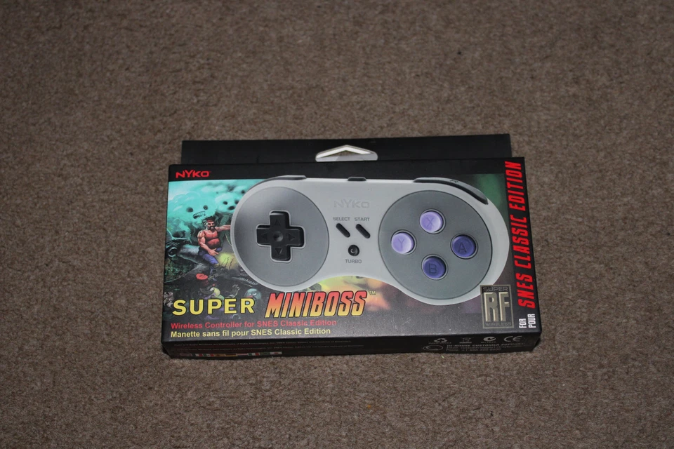 Super Miniboss Wireless Controller For Nintendo SNES Mini Classic Edition 'New' - Image 1 of 3