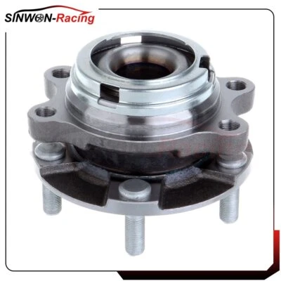 Cojinete de cubo de rueda delantero para Infiniti G35 G25 EX35 FX50 G37 M35 Fx35 FX45 AWD Foto 1 de 4