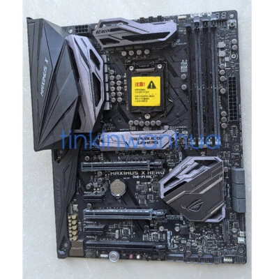 For ASUS ROG MAXIMUS X HERO (WI-FI AC) Motherboard LGA1151 DDR4 DP+HDMI ATX - Image 1 of 4