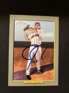 Jeremy Reed Seattle Mariners Signed Auto 2005 Topps Turkey Red Card #219 ~ COA - Picture 1 of 3