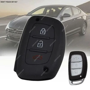 Remote Key Fob Case For HYUNDAI ix35/Tucson Silicone Key Protector Case Cover - Picture 1 of 13