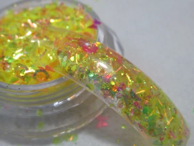 1/2oz "Pink Lemonade" chunky glitter mix for acrylic and gel nails  - Image 1 of 4