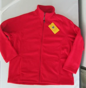 Mens Womens Micro fleece Fleece full Zip Jacket coat XL 2xL NEW Edwards - Picture 1 of 8