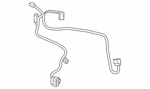 Chicote de fios genuíno GM 2002-2006 Chevrolet GMC Trailblazer Envoy XL LS 88892995 - Imagem 1 de 2