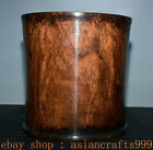 8,8" China Huanghuali Holz Dynastie Viele Augen Pinsel Topf Bleistift Vase Set
