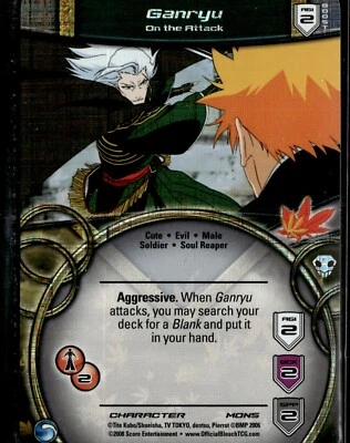 Ganryu MON5 Holo Foil Trading Card Game Bleach TCG Portal 1st Edition NM - Image 1 of 2