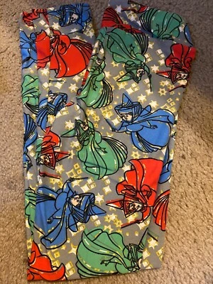 Impresión geométrica de hada madrina de LulaRoe Disney para niños preadolescentes se adapta a 00/0 Foto 1 de 3