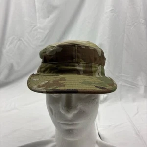 Size 7 1/8 SEKRI Industries Inc Military Patrol Cap OCP Camouflage Ripstop - Picture 1 of 10
