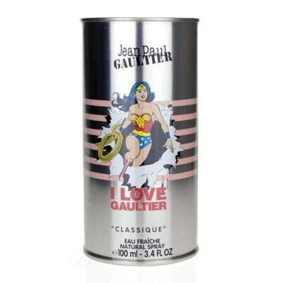 Jean Paul Gaultier Classique Wonder Woman Eau Fraiche 100 ml - 3,4 fl. oz Nuevo Foto 1 de 2
