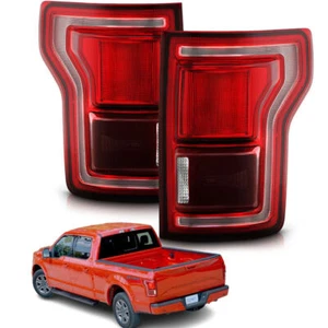 For 2015-2017 Ford F150 w/Blind Spot LED Tail Lights Brake Lamps Left&Right - Picture 1 of 11
