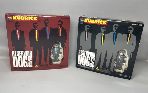 NEW Medicom Toy Kubrick Reservoir Dogs Complete Figure Set Cover