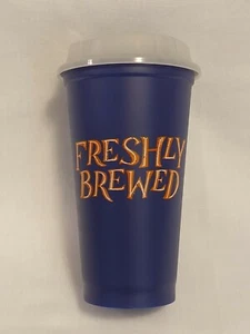 Starbucks Halloween 2020 Hot Cup and Glow In The Dark lid - NEW - FRESHLY BREWED - Picture 1 of 3