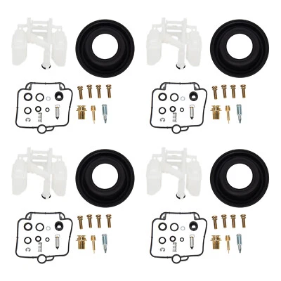 4 Set For 89-97 SUZUKI Katana 750 GSX750F Carburetor Repair Kit Diaphragm Float - Image 1 of 4