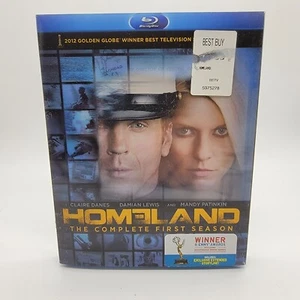 Homeland: The Complete First Season (Blu-ray Disc, 2012, 3-Disc Set) New Sealed  - Picture 1 of 5