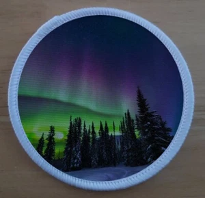 Insignias de parches de auroras boreales de cielo nocturno - Imagen 1 de 1