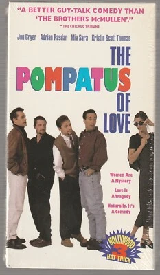 The Pompatus Of Love VHS 90s cult classic love comedy Mia Sara Jon Cryer Promo - Image 1 of 4