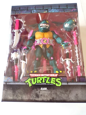 Tmnt Ultimate's Super 7 Slash Figure  Wave 6  brand new boxed - Image 1 of 4