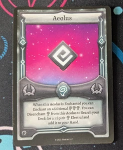 Elestrals TCG - Aeolus ARTLESS PROTOTYPE LP Lightly Played - Picture 1 of 2