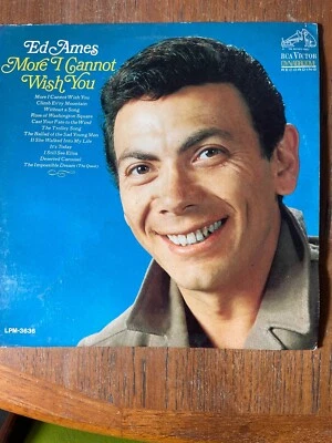 Ed Ames – More I Cannot Wish You LP Vinyl 1966 Pop Vocal VG - Image 1 of 4