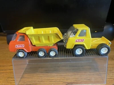 1979 BUDDY L 1/43 DUMP TRUCK & SEMI CAB USED 5” LONG MADE IN USA RARE HTF LOT-TB - Image 1 of 4