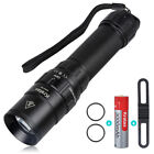 5 Modes Camping Handheld Flash Light Kratax LED Tactical Flashlight with battery