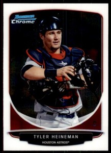 2013 Bowman Chrome Tyler Heineman Baseball Cards #BCP180