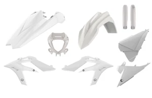 Beta plastic kit X TRAINER ENDURO 2020 - 22 WHITE FORK GUARDS AND HEADLIGHT MASK - Picture 1 of 7