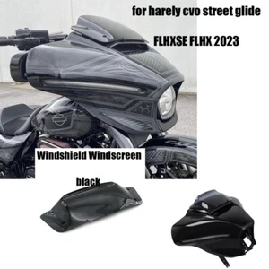 NUEVO PARA PARABRISAS NEGRO HARELY CVO STREET GLIDE FLHX 2023-2025 - Imagen 1 de 9