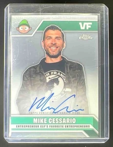 2025 Topps Chrome VeeFriends Mike Cessario Auto #EEA-MC Liquid Death - Picture 1 of 2