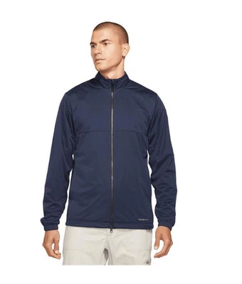 Nike Golf Men's Storm Fit Full Zip Jacket DA2867-451 Navy Blue New w/Tags Black - Image 1 of 3