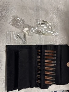 Lykke Cypra 3.5” Copper Knitting Needles Interchangeable Sets Small Black Case - Picture 1 of 6